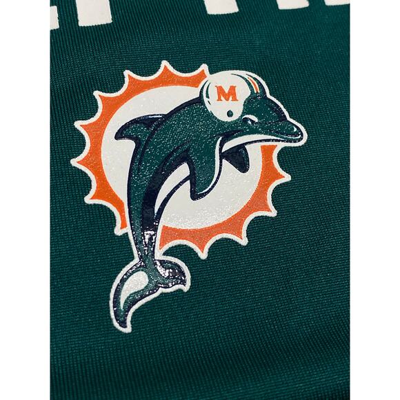 Vtg Maimi Dolphins NFL 90's Old Logo Rebook  Men's 3XL Tall Long Sleeve 35x28 - Picture 6 of 9
